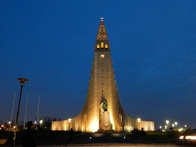 Tower Lit Up