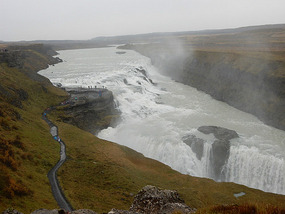Span of Gullfoss