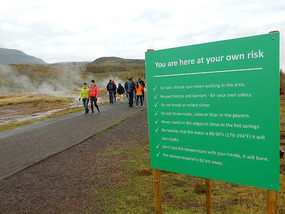 Geysir Warnings