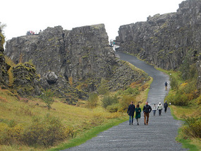 Steep Walking Trail