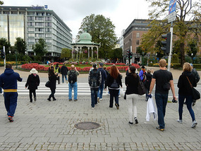 Busy Crossing
