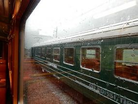 Passing Opposite Train