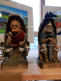 Thor and Odin