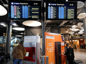 Express and Local Train Kiosks