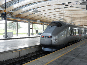 Express Train Arrives