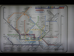 Hamburg Metro Map