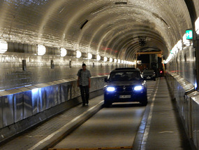 Car in Tunnel