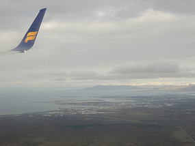 Descent into Iceland