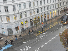 View of Bike Lane