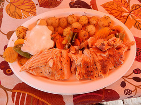 Salmon with Pototoes