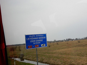 Into Latvia