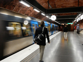 Leaving Train