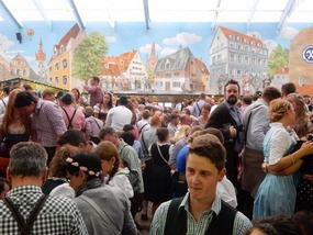 Inside Tent