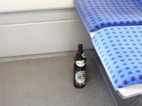 Beer on Train