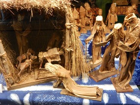 Straw Nativity