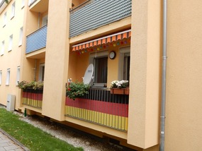 Decorated Balcony