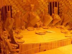 Straw Nativity