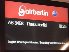 Flight to Greece