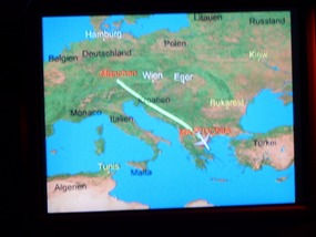 Route to Greece
