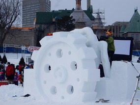 Snow Sculpture