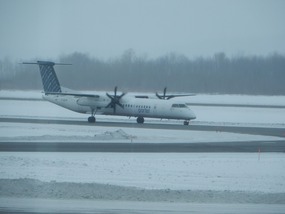 Porter Plane Arrives
