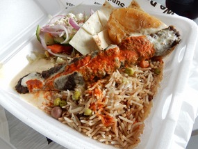 Kebab and Rice