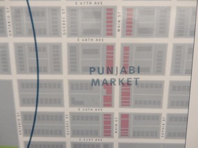 Punjabi Market Map