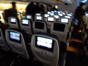 Leaving Plane