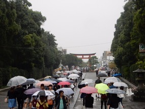 Wakamiya-oji Pedestrian Street
