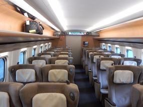 Empty Green Car