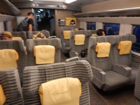 Empty Green Car