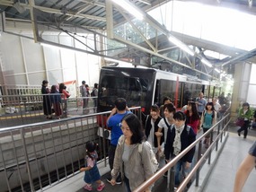 Leaving Funicular