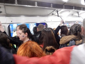 Crowded Train