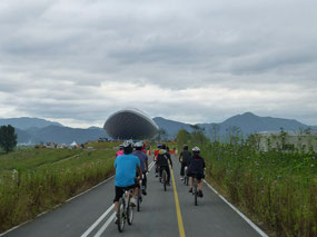 Biking