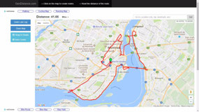 Total Bike Route Today