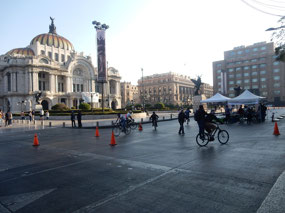 Bellas Artes start of route