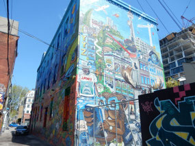 Toronto Graffiti Alley