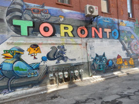 Toronto Graffiti Alley