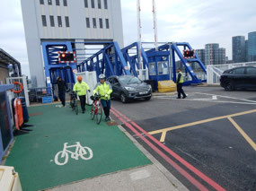 Boarding Ferry