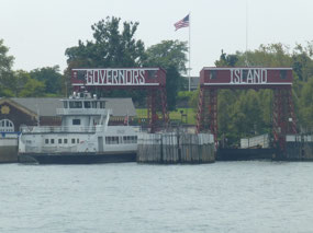 Arriving Governors Island