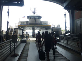 Boarding Ferry