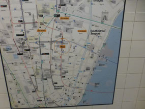 Map from Subway