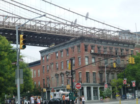 Towards Brooklyn Bridge