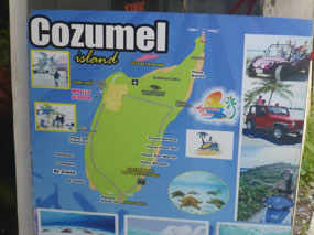 Cozumel Map