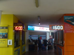 Departing Ferries