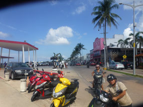Parked Motorbikes