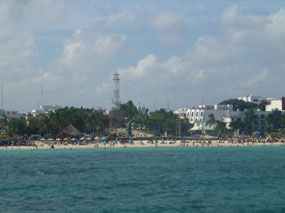 View of Playa Del Carmen