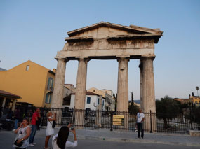 Gate to Roman Agora