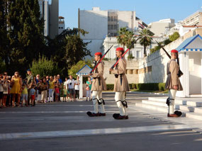 Guards Relieved