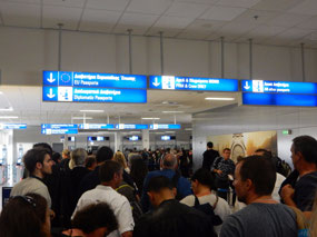 Crowded EU Line